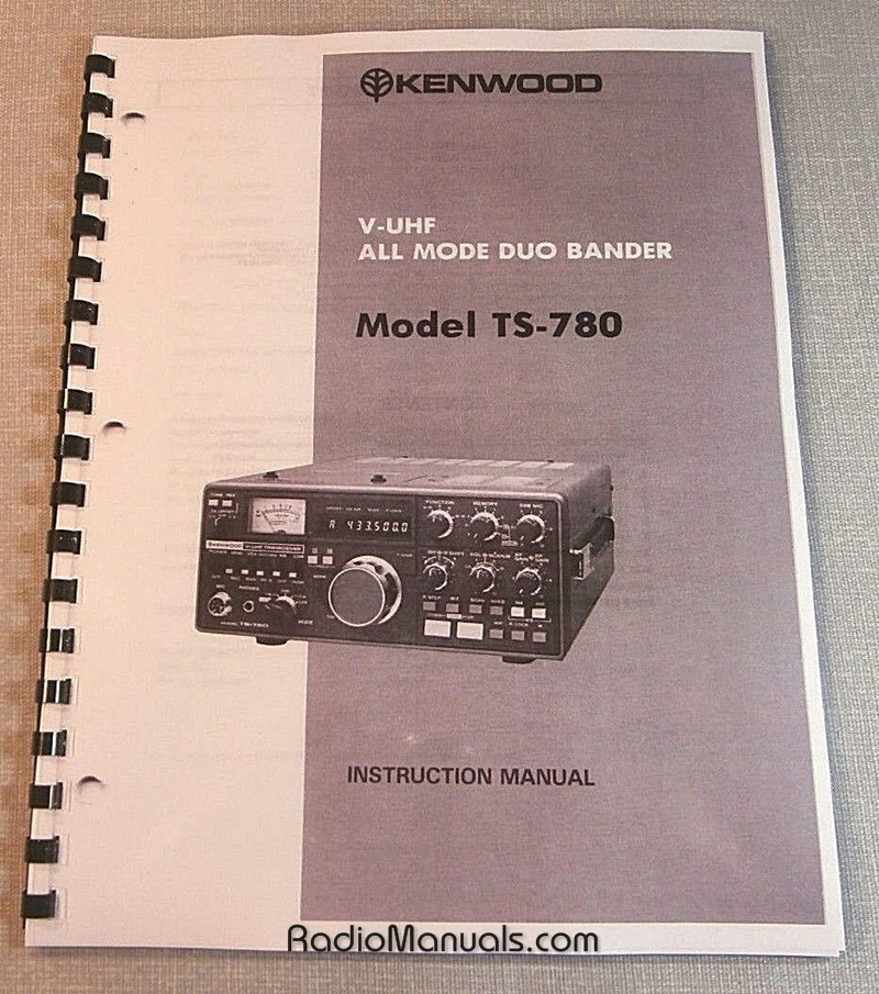 Kenwood TS-780 Instruction Manual